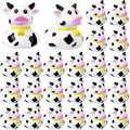 Pink Cow-Print Mini Ducks, 48 Pack - 2-Inch